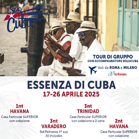 SOLOCUBA: PASQUA ESSENZA DI CUBA